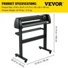 Spausdintuvas VEVOR Vinilo ploteris 72 cm su stovu