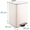 Relaxdays Virtuvės šiukšliadėžė 20 l