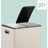 Relaxdays Virtuvės šiukšliadėžė 2x 15 litrų