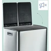 Relaxdays Virtuvės šiukšliadėžė 2x 30 litrų