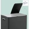 Relaxdays Virtuvės šiukšliadėžė 2x 30 litrų