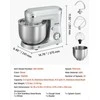 Plakiklis VEVOR Virtuvinis mikseris, 4.2 L+5.7 L, 1500W