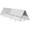 VEVOR Vištų tuneliai: 300 x 71 x 61.5 cm