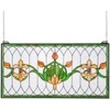 Vevor Vitro lango panelė 810 x 433 mm, tiffany stilius