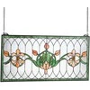 Vevor Vitro lango panelė 810 x 433 mm, tiffany stilius