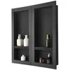 Vevor Vonios niša 40.6 x 81.3 + 40.6 x 81.3 cm sienos lentyna