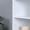 Relaxdays Vonios spintelė su 4 lentynomis ir durelėmis