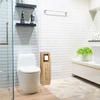 Relaxdays Vonios spintelė su tualetinio popieriaus laikikliu