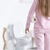 Relaxdays WC komplektas su medžio imitacija ir plienu