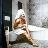 Relaxdays WC rinkinys Bamboo