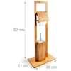 Relaxdays WC rinkinys Bamboo