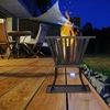Relaxdays XL ugnies dubuo su žarstekliu