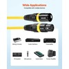 Vevor XLR kabeliai 6,1 m, 6 vnt., mikrofonams