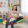 Relaxdays XXL ovalios formos lizdo sūpynės 300 kg