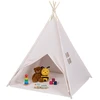 Relaxdays Žaidimų palapinė tipi su grindų kilimėliu