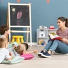 Relaxdays Žaislų laikymo lentyna su 4 skyriais