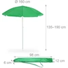 Kodustaar Žalias skėtis 160 cm