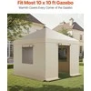 Vevor Žiemos palapinės uždangalas 3.05 x 3.05 m kietiems stogams