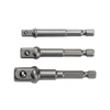 Hogert 1/4", 3/8", 1/2" galvutės su galvutėmis, 1/4", 3/8", 1/2"