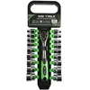 19 VNT. 3/8″ GALVUČIŲ RINKINYS SU TERKŠLE, 6–24 mm6-24mm DS1339
