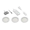 3 "Castello" LED šviestuvų rinkinys, pirmasis jungiklis, maitinimo šaltinis 15 W, 12 V nuo