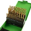 51 VNT. INŽINERINIS HSS METRINIŲ GRĄŽTŲ RINKINYS 1 mm - 6 mm DS1434