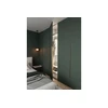 ALUMINIUM HANDLE HEXA, L=1200 mm, clear brushed auksinis