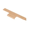 Aluminum handle LIND C = 150/128/18 mm brushed auksinis