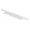 Aluminum handle LIND C = 224/496/18 mm aluminum