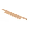 Aluminum handle LIND C = 256/296/18 mm brushed auksinis
