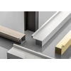 Aluminum profile, handleless system VELLO, T one-sided, sidabrinis, length 3 m