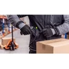 AMOS insulated jacket with hood juodas 3XL (58)