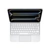 Apple Magic Keyboard for iPad Pro 11" (M5, M4) - Swedish - Baltas - MWR03S/A (Pažeista pakuotė)
