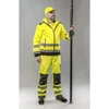 ARGEN įspėjamoji softshell striukė su gobtuvu geltona 3XL