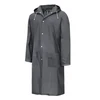 AUSSER PVC raincoat dark pilkas M (50)