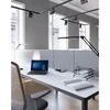AVARO Recessed Furniture Socket, 1x Schuko Socket, USB A+C, 1.5m Cable, Baltas