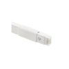 AXISPRO drawer longitudinal square rail 250mm baltas