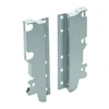 Back pannel adaptor for Moder Box with places for two side relings