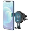 Belaidis automobilinis įkroviklis – laikiklis Digitalome SP-161, juodas