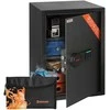Brihard Business XL LCD E Black Pearl biuro seifas