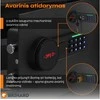Brihard Business XXL LCD E Black Pearl biuro seifas