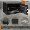 Brihard Family Biometric Juodas Pearl baldinis seifas