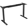 BSSD-L10-18/12 B 2 Stage Motorized Table Base, Juodas, Metal, 10 to 160x71 to 121x50cm