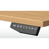 BSSD-L10-18/14 NB Height and width adjustable desk, juodas