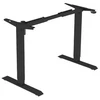 BSSD-L10-18/14 NB Height and width adjustable desk, juodas