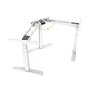 BSSD-L13-90/33 W Triple Motor Electric Sit-Stand Desk Frame, 3-Stage, baltas