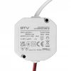 Can LED power supply 12V,30W, input 220-240VAC, IP20, dim. 59x59x28 mm with 200mm wires