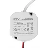 Can LED power supply 24V,30W, input 220-240VAC, IP20, dim. 59x59x28 mm with 200mm wires