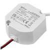 Can LED power supply 24V,30W, input 220-240VAC, IP20, dim. 59x59x28 mm with 200mm wires