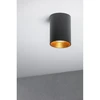 Lubinis šviestuvas Ceiling fixture AERO II, IP20, round, juodas